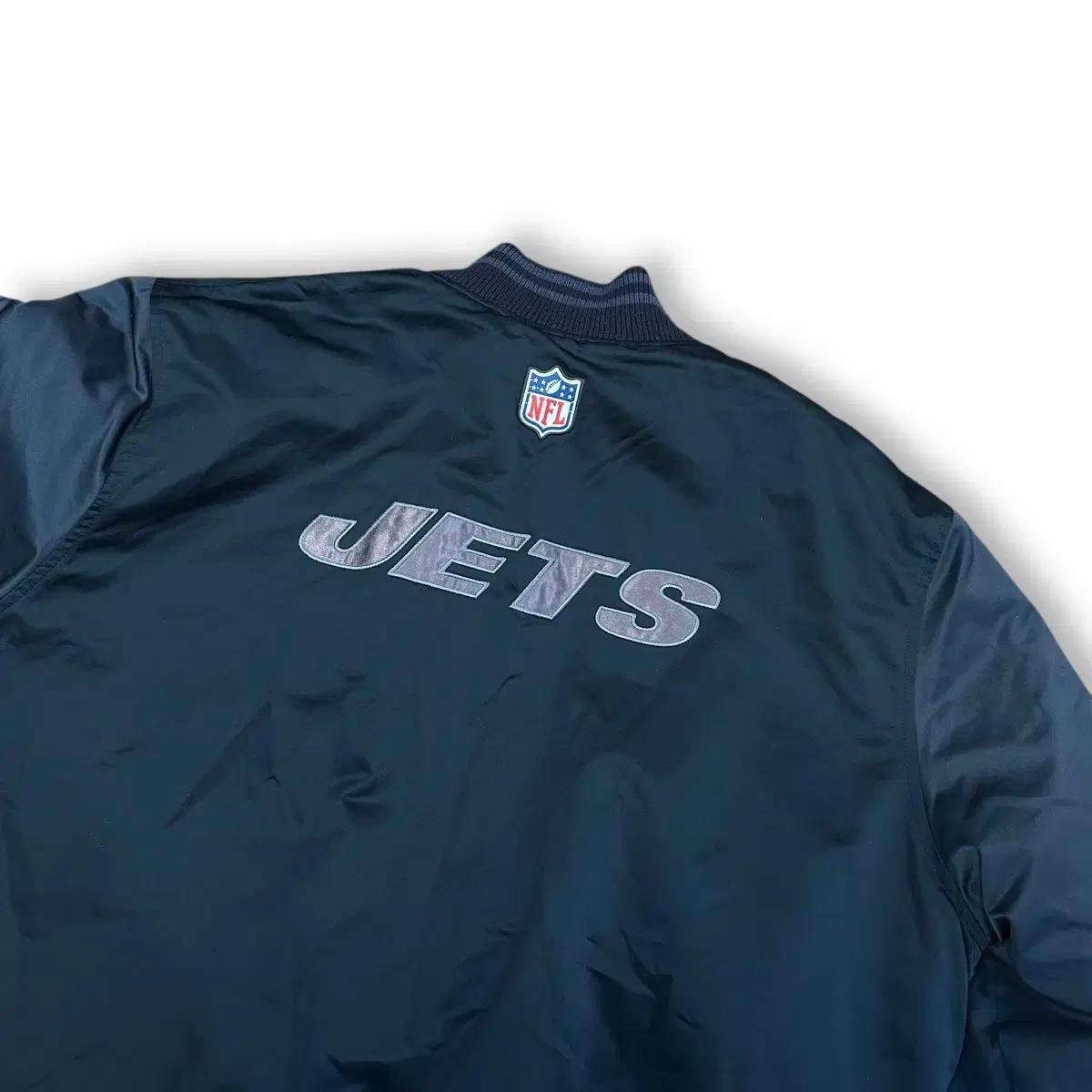 나이키 NFL Jets 퀼팅 봄버 자켓 그린(양면) 7