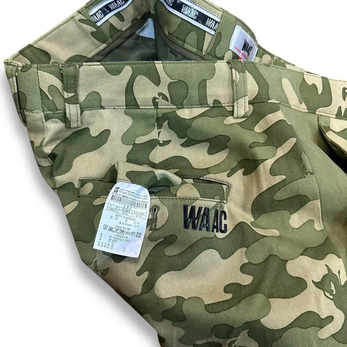 WAAC 왁 카모 팬츠 6