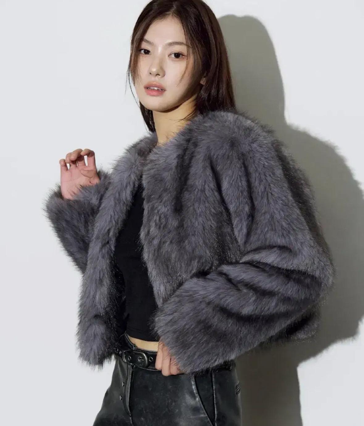 헬레네파리스 카텐자 헤어리 퍼 자켓  3