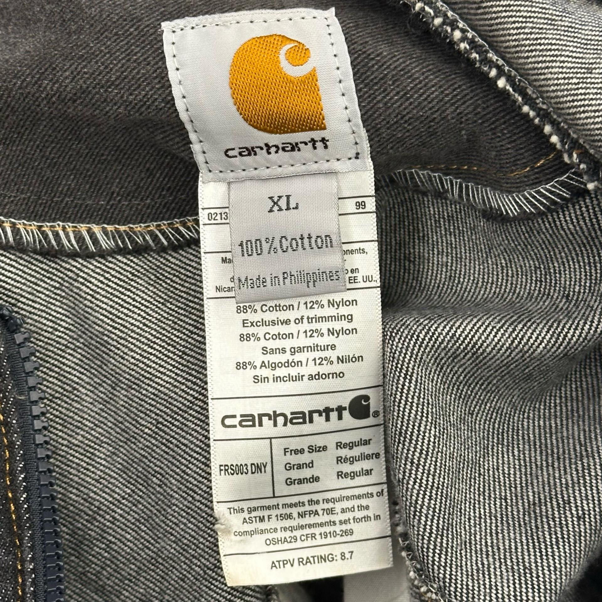 XL 칼하트 리메이크 데님 후드 자켓 5