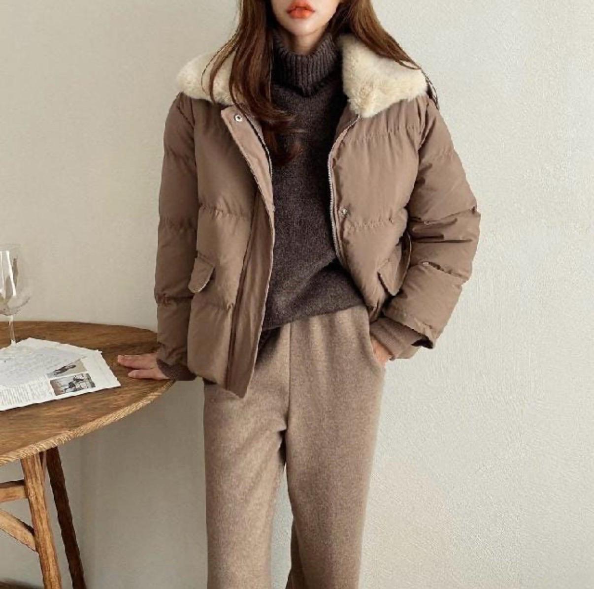털카라 숏패딩 3