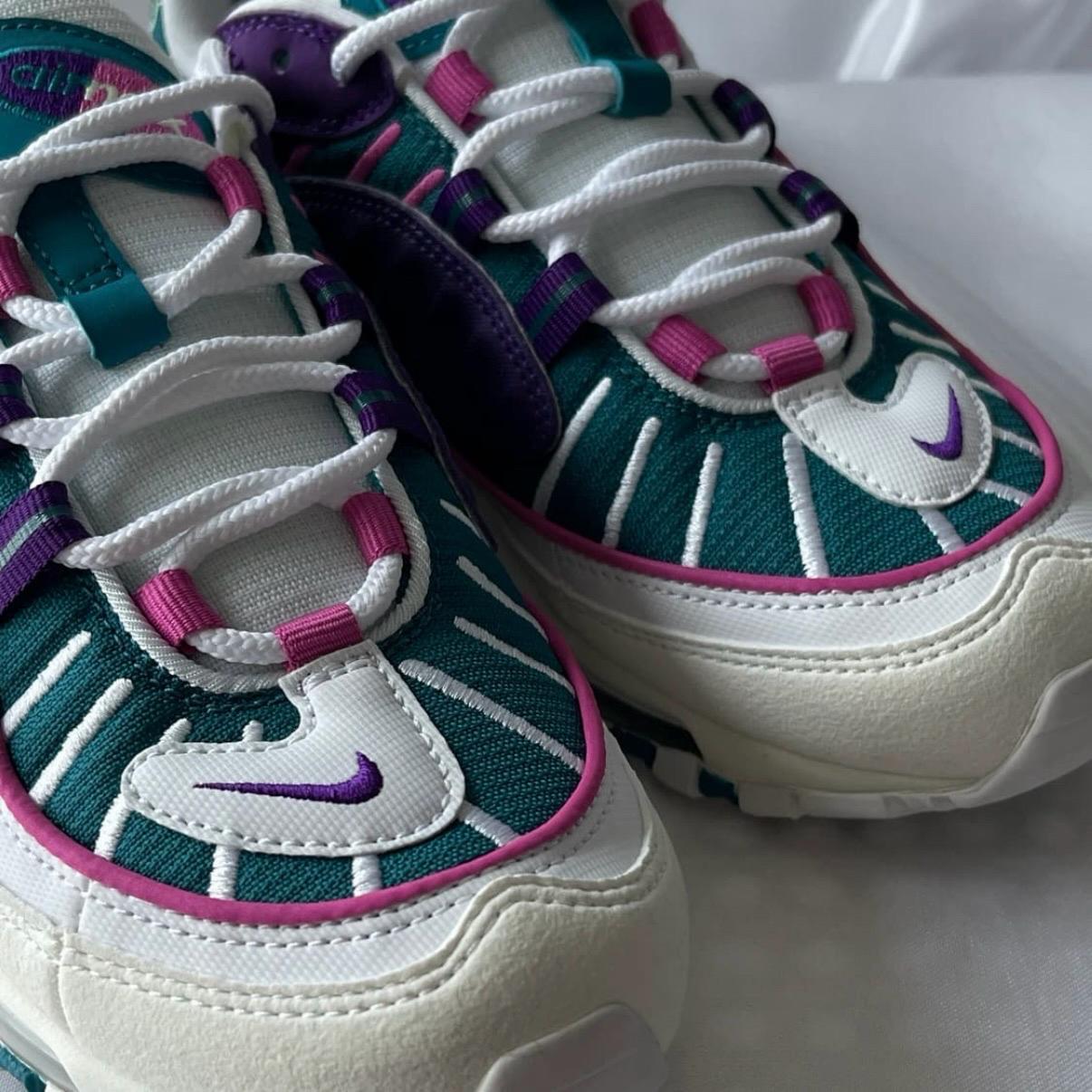 [NIKE] 나이키 에어맥스 98 브라이트 스프루스 볼티지 퍼플 3