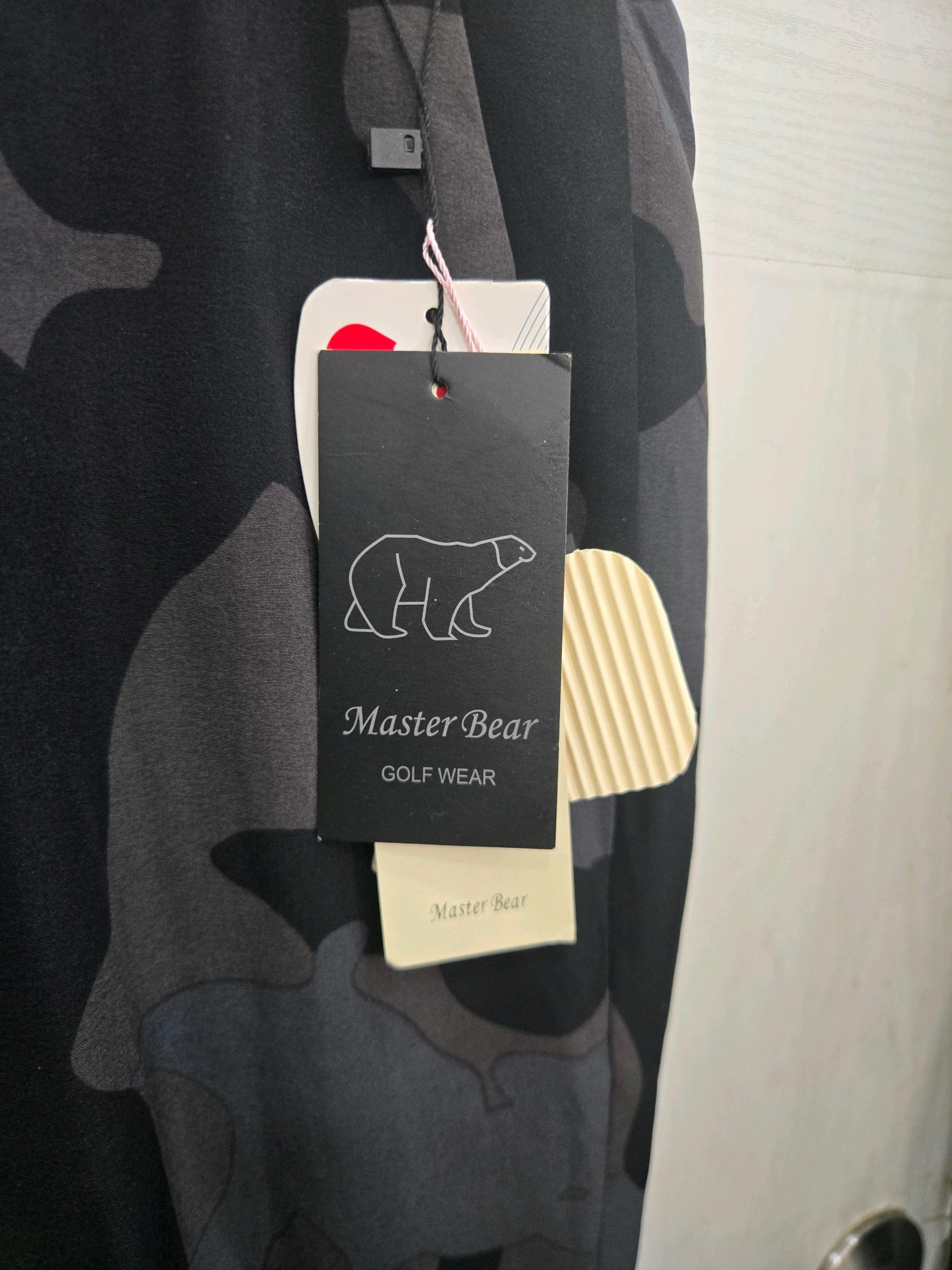 사이즈36,택있는 새상품)) MASTER BEAR 마스터 베어 골프 바지 ! 3