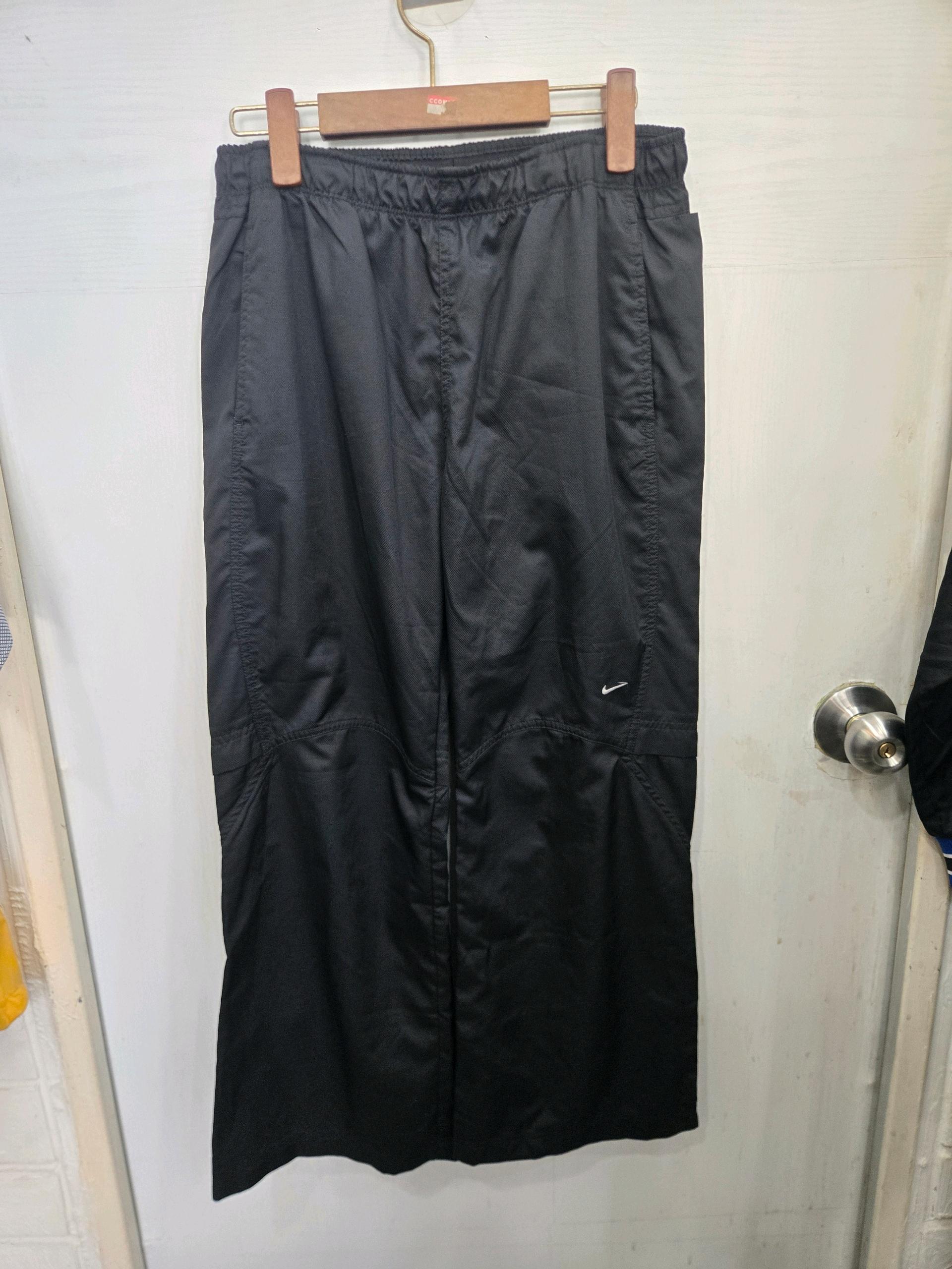 L,100)) NIKE 나이키 바지 ! 허리 전체 고무줄 ! 밑단 지퍼 있습니다 2