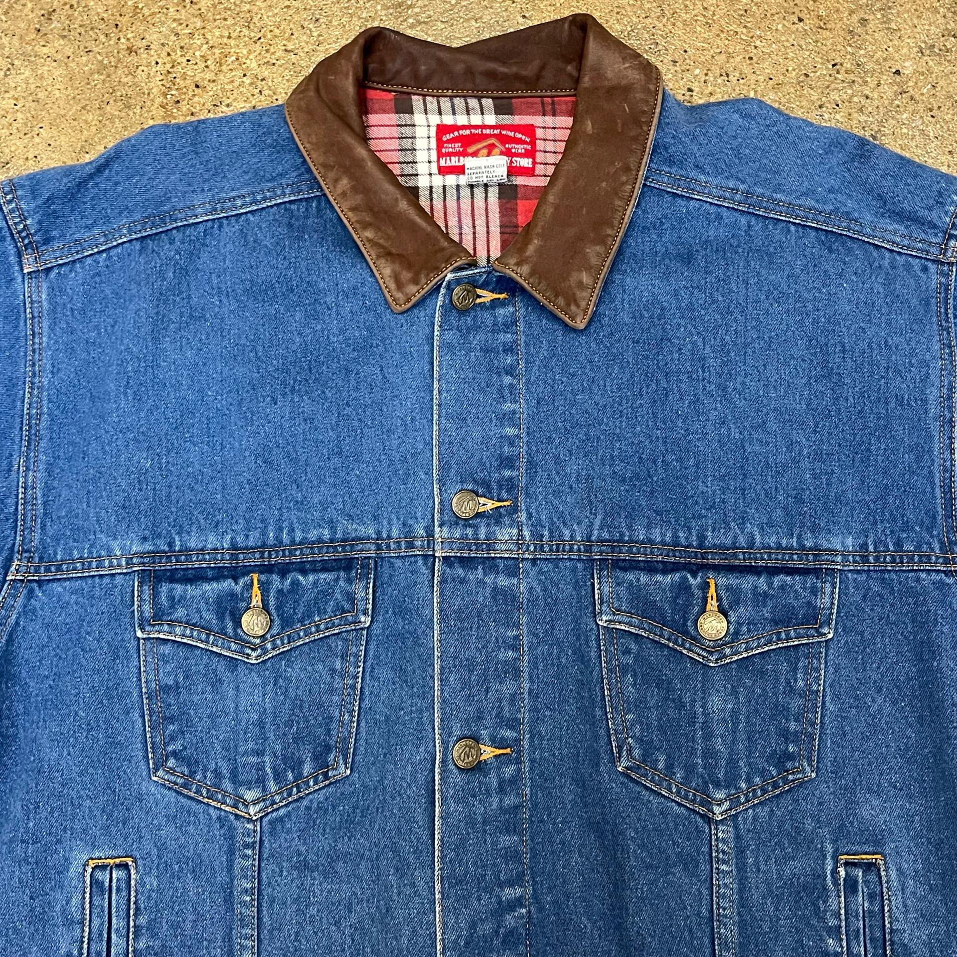 레어 90s USA 말보로 청자켓 데님자켓 4