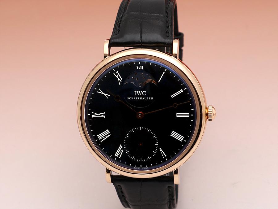IWC 포르토피노 46미리 남자 금 시계 IW544808 빈티지 컬렉션 11