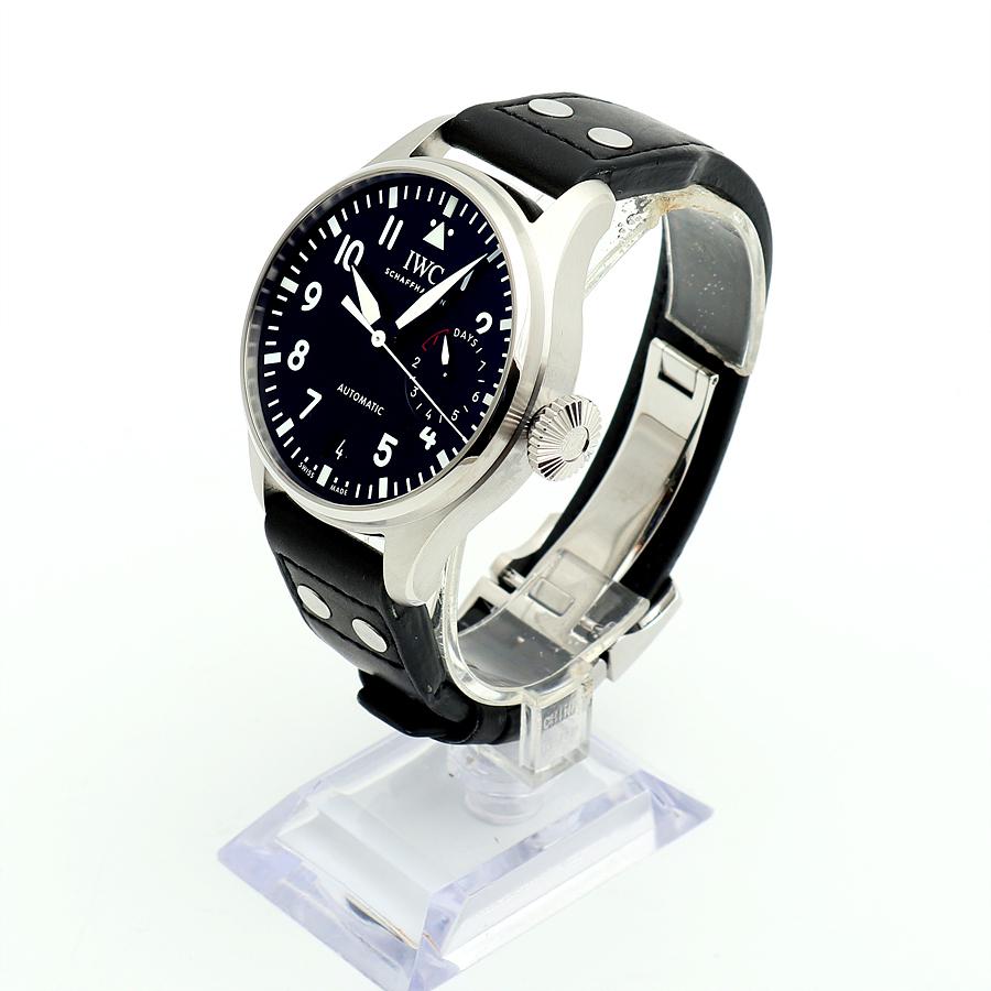 IWC 빅 파일럿 워치 46미리 IW501001 파워리저브 7DAYS 남자 스틸 가죽 9