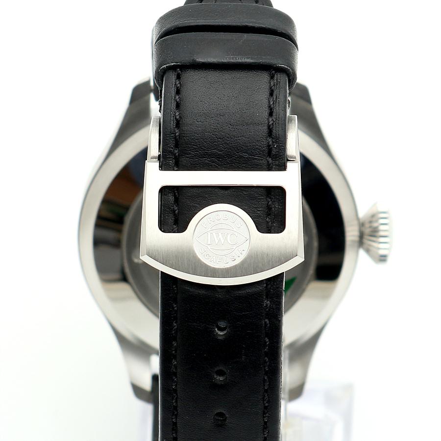 IWC 빅 파일럿 워치 46미리 IW501001 파워리저브 7DAYS 남자 스틸 가죽 12