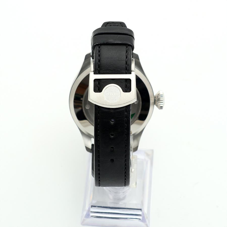 IWC 빅 파일럿 워치 46미리 IW501001 파워리저브 7DAYS 남자 스틸 가죽 11