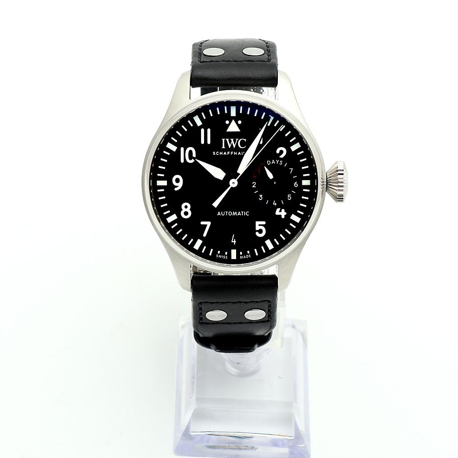 IWC 빅 파일럿 워치 46미리 IW501001 파워리저브 7DAYS 남자 스틸 가죽 8