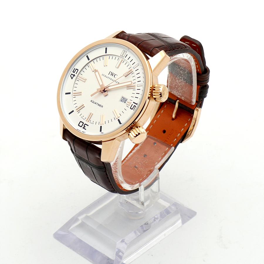IWC 아쿠아타이머 빈티지 컬렉션 화이트 IW323103 로즈 골드 남자 금 시계 7