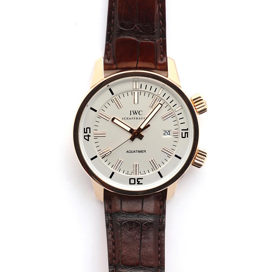 IWC 아쿠아타이머 빈티지 컬렉션 화이트 IW323103 로즈 골드 남자 금 시계 11