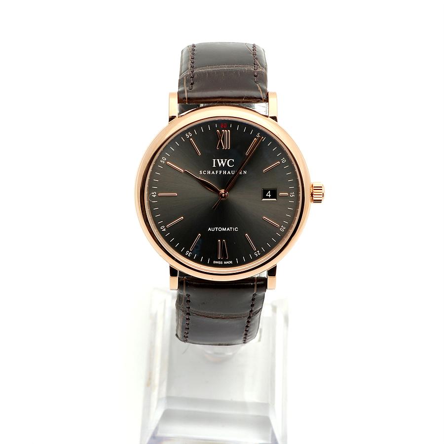 IWC 포르토피노 40 로즈 골드 슬레이트 블랙 다이얼 오토매틱 IW356511 남자 금 8