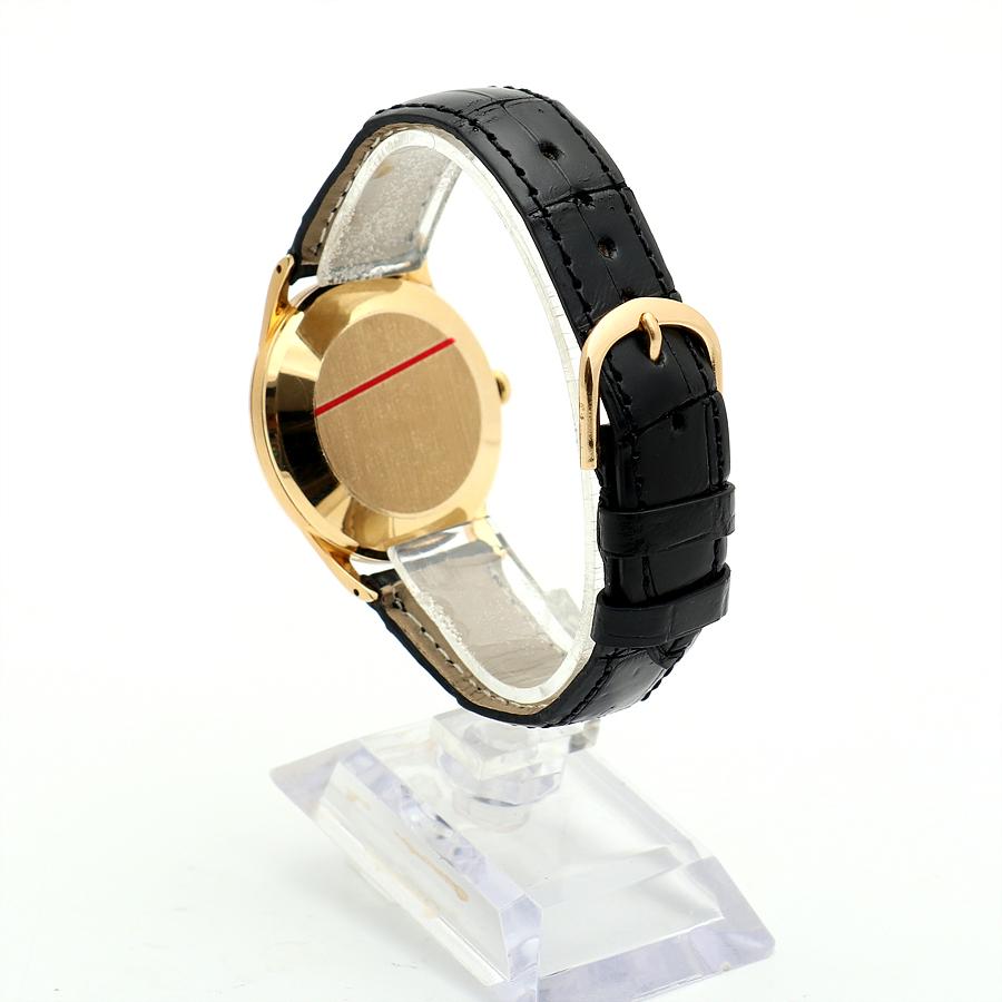 IWC 클래식 빈티지 칼라트라바 35미리 남자 금 가죽 시계 Cal.853 1959년 탄생 10