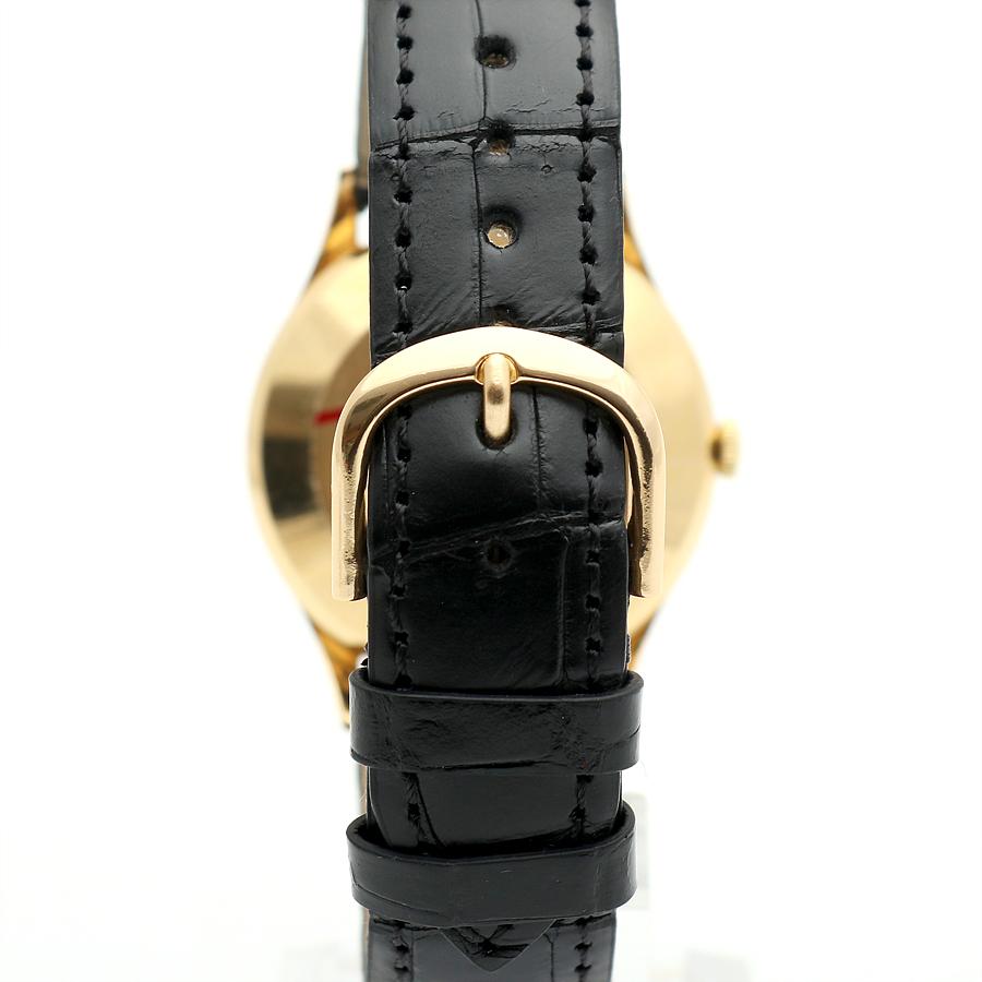 IWC 클래식 빈티지 칼라트라바 35미리 남자 금 가죽 시계 Cal.853 1959년 탄생 12