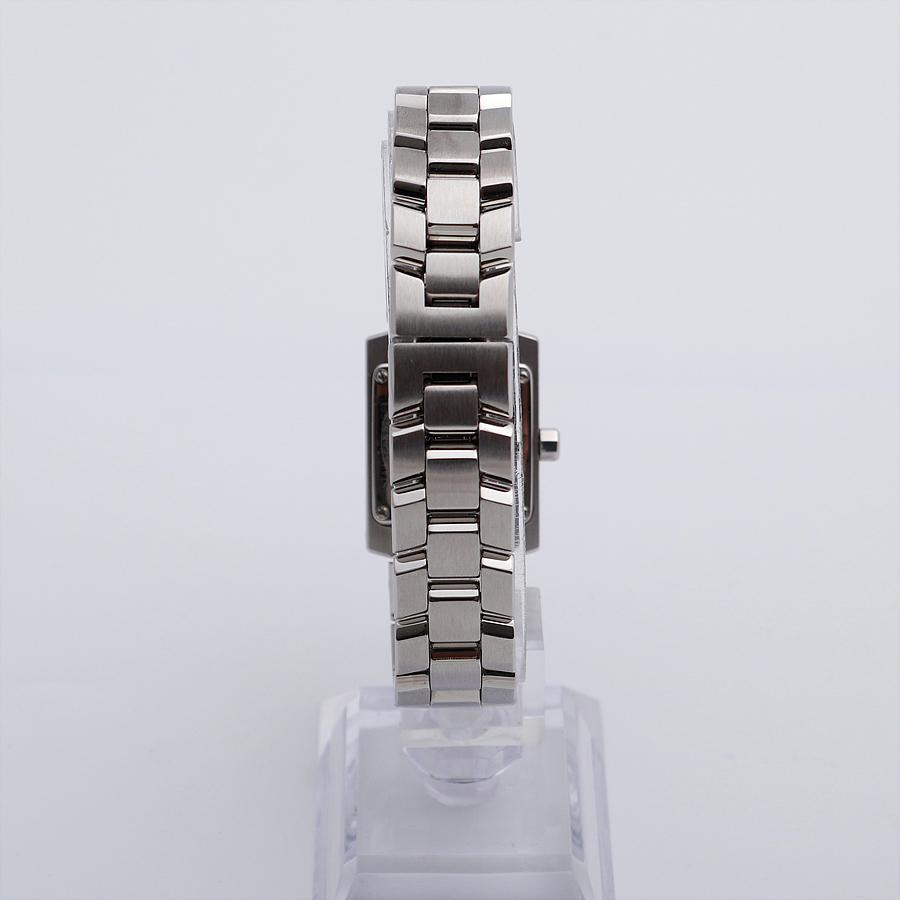 [부산중고명품] 모바도 엘리로 블랙 스틸 다이아몬드 여자 중고 시계 MOVADO 7