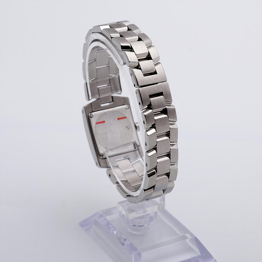 [부산중고명품] 모바도 엘리로 블랙 스틸 다이아몬드 여자 중고 시계 MOVADO 8