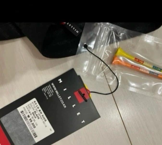 새상품)택99000원 골프티포함 밀레 스트라이프 기능성 티셔츠 4
