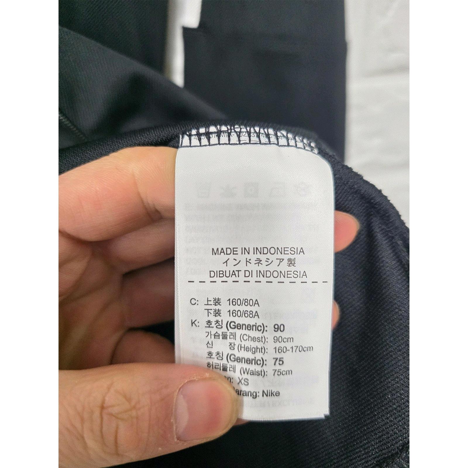 90 나이키 블랙 집업 져지 C237 3