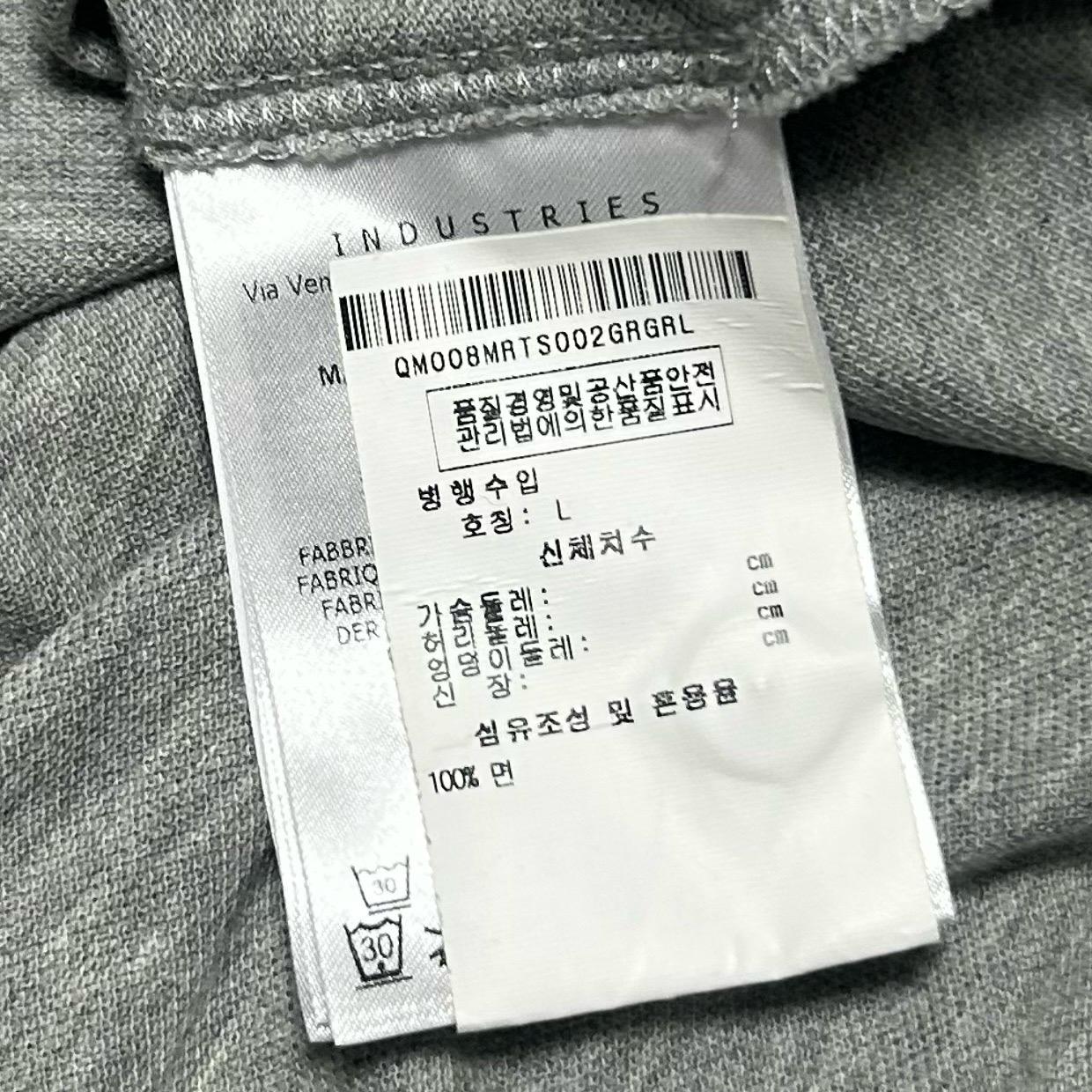 L 몽클레어 그레이 카라 반팔 6