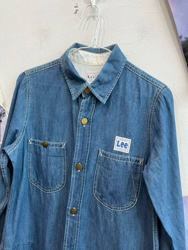Lee 데님 워크셔츠 원피스 3