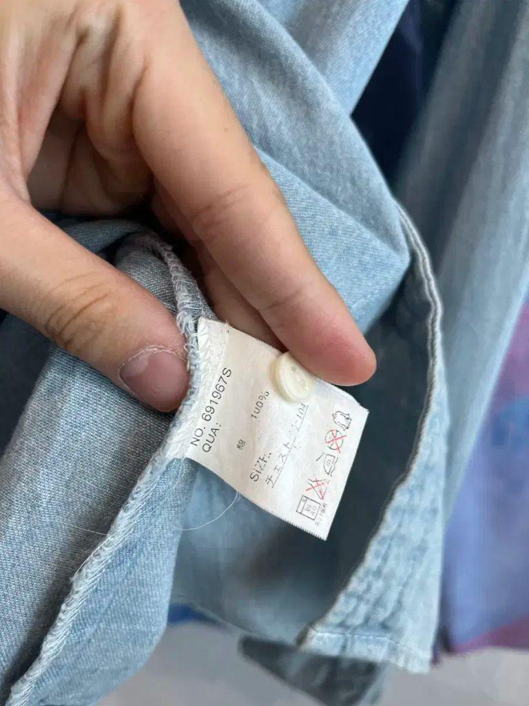 일본빈티지 APPLY 웨스턴 데님 셔츠 5