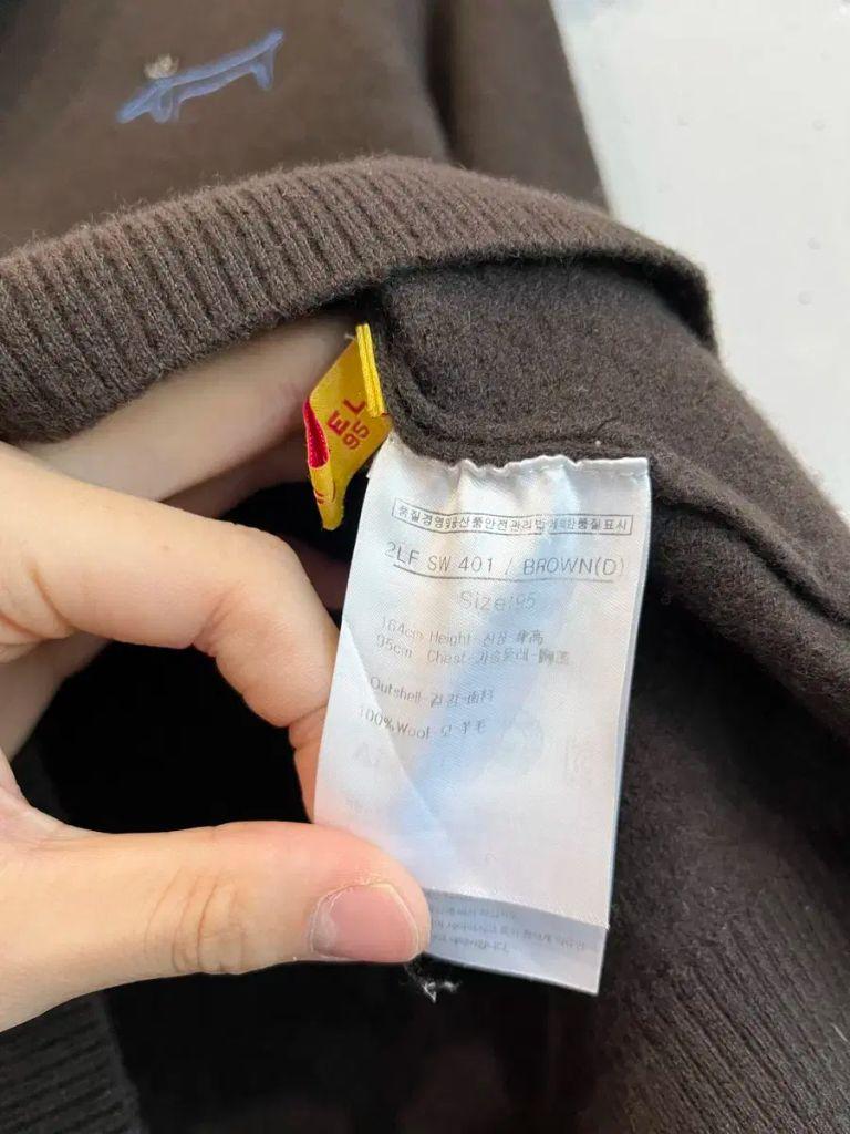 루이까스텔 순모 엘보패치 터틀넥 여성 니트 6