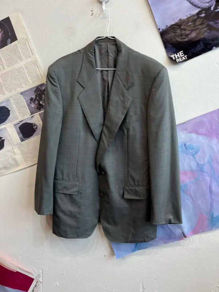 입생로랑 울 블레이저 자켓 made in japan 4