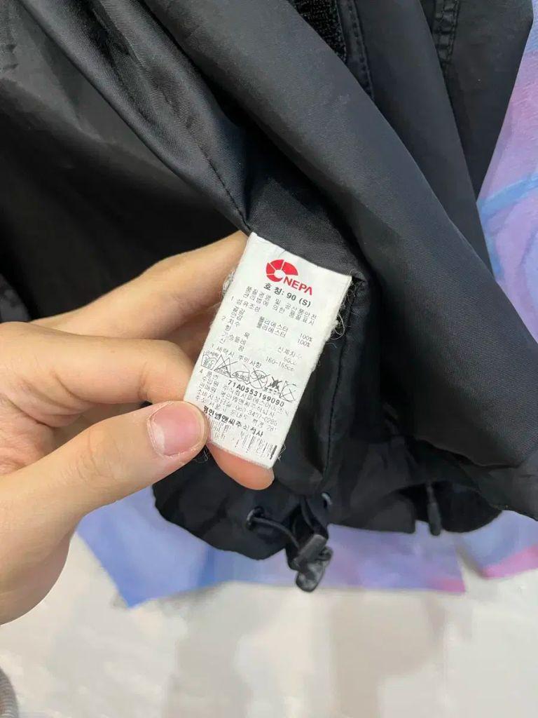 네파 바람막이 블랙 95 5