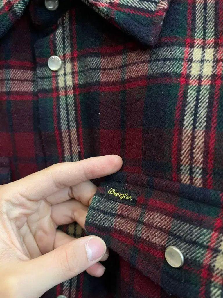 Wrangler 랭글러 플란넬 체크셔츠 4