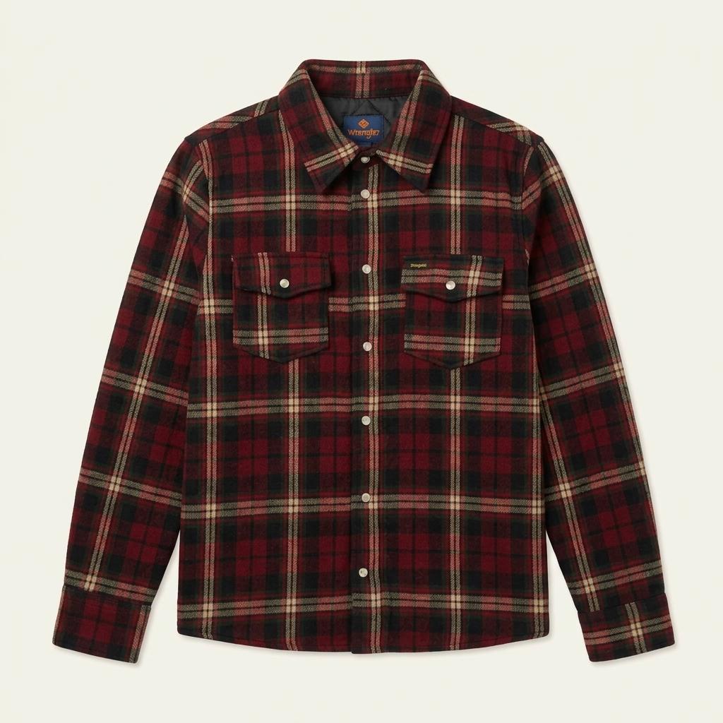 Wrangler 랭글러 플란넬 체크셔츠 1