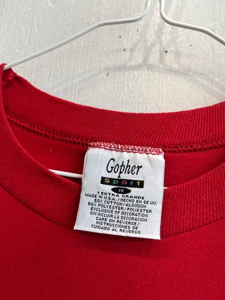 Gopher sport Made In USA 반팔 티셔츠 5