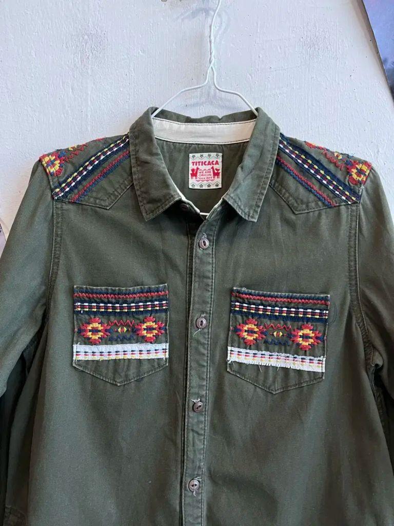 TITICACA 티티카카 에스닉 셔츠 원피스 5