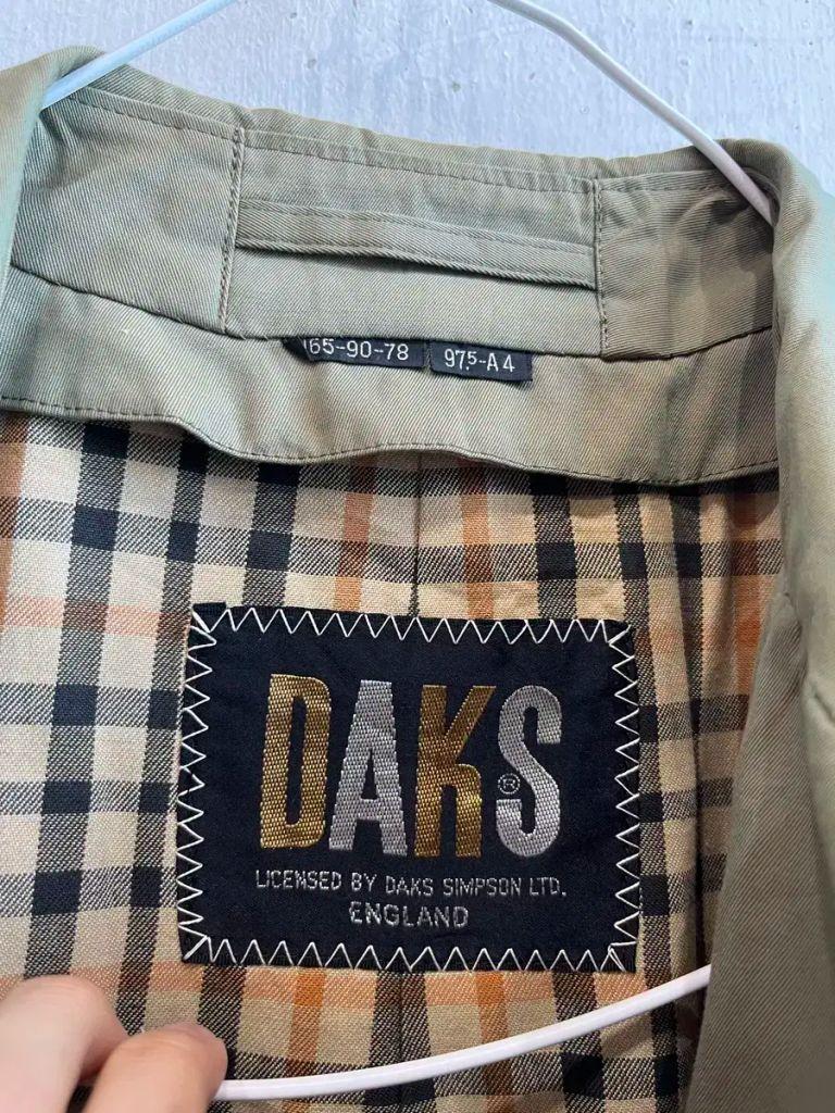 DAKS 닥스 벨기에 패브릭 트렌치 코트 5