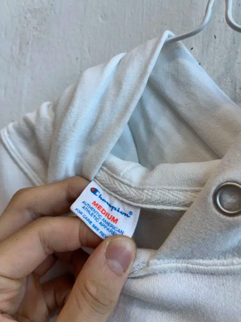 챔피온 풋볼 후드티 화이트 7