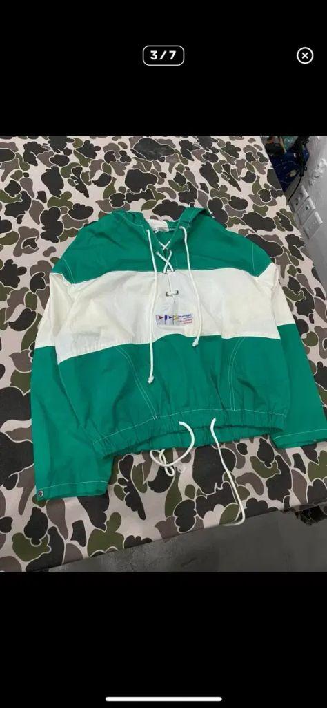 90's courreges 꾸레쥬 크롭 아노락 2