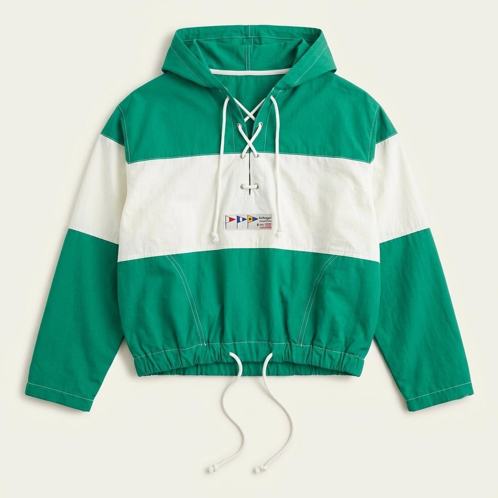 90's courreges 꾸레쥬 크롭 아노락 1