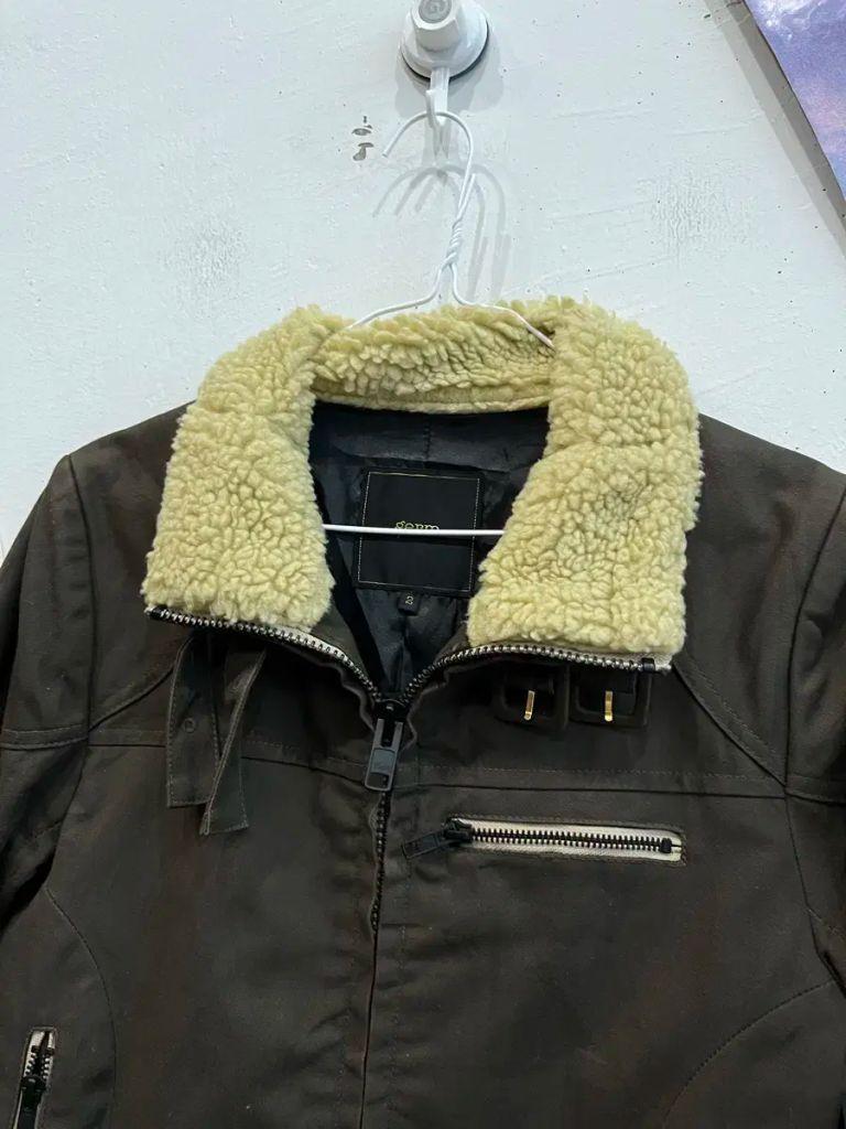 germ made in japan 하이넥 엘보패치 자켓 우먼즈 4