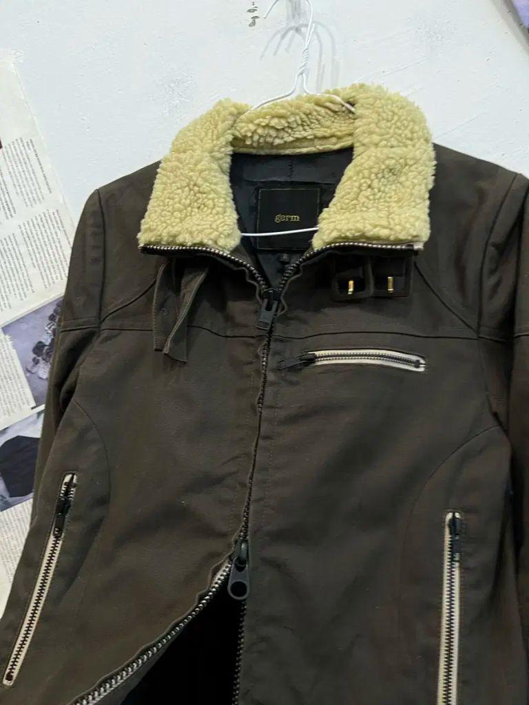 germ made in japan 하이넥 엘보패치 자켓 우먼즈 3