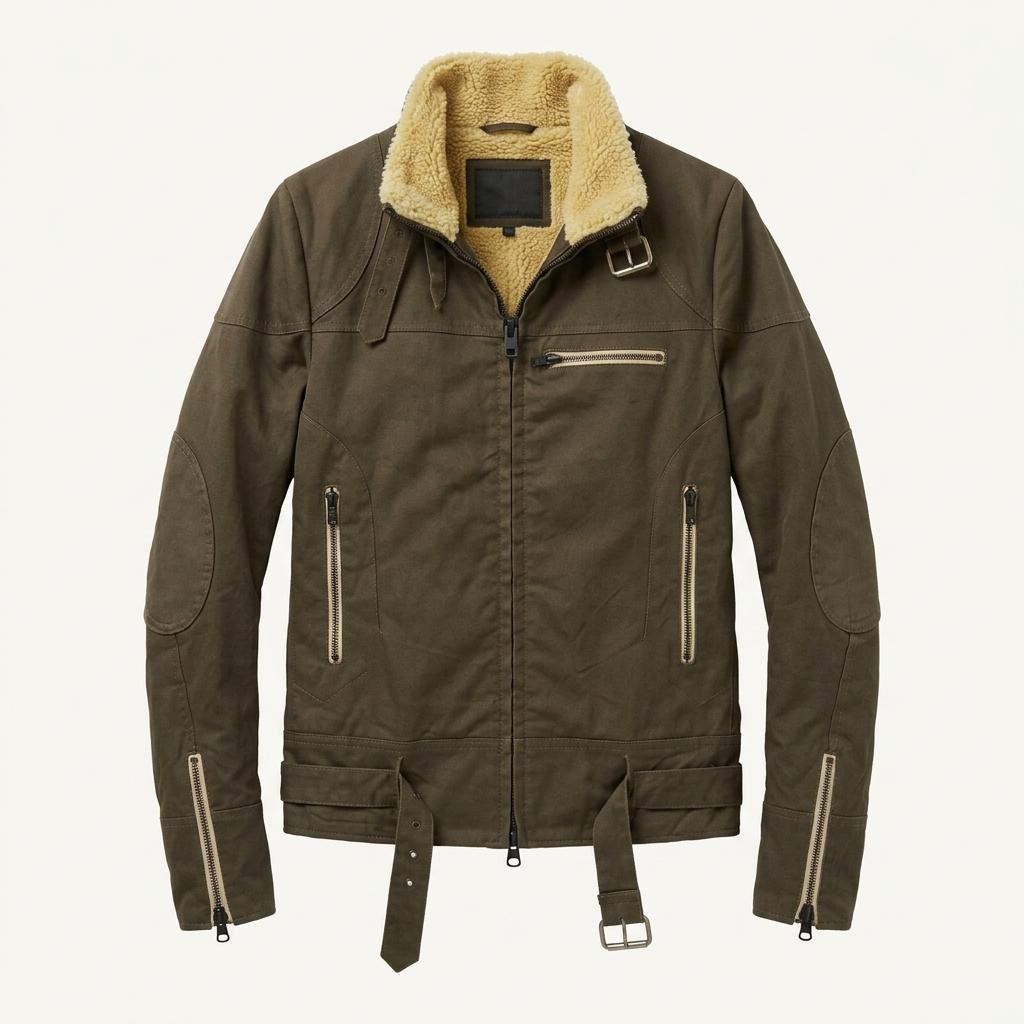 germ made in japan 하이넥 엘보패치 자켓 우먼즈 1