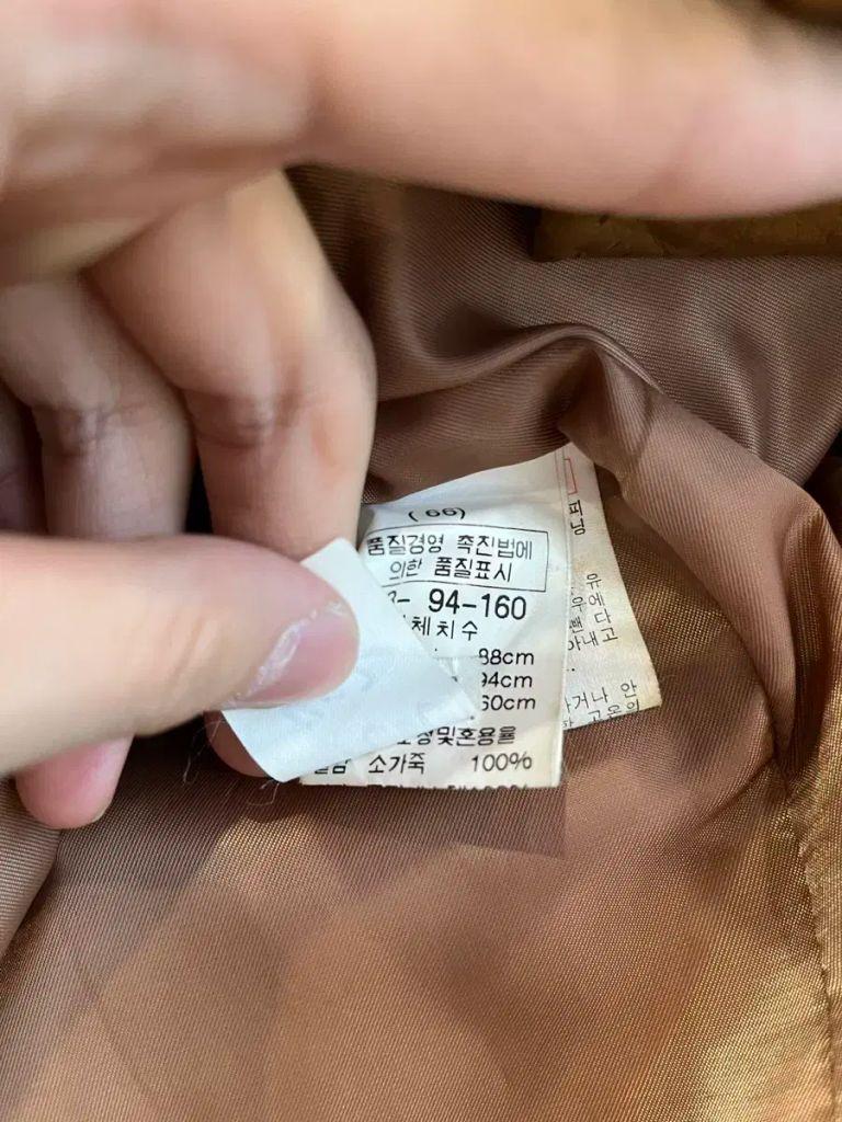 margarita 소가죽 카멜 자켓 우먼즈 7