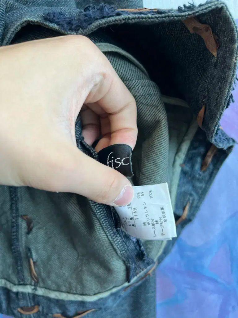 일본빈티지 fischio 데님 자켓 우먼즈 6