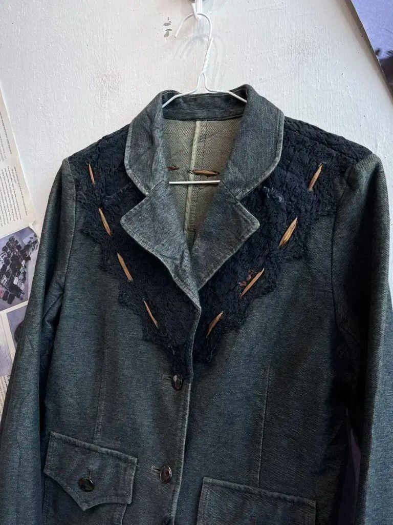 일본빈티지 fischio 데님 자켓 우먼즈 3