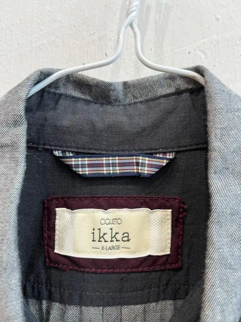 일본빈티지 ikka 아가일 패턴 셔츠 5