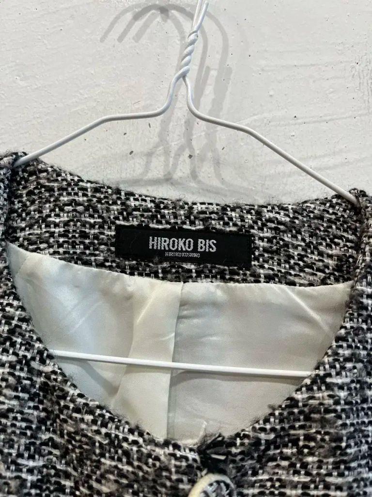 일본빈티지 HIROKO BIS 히로코 비스 트위드 자켓 4