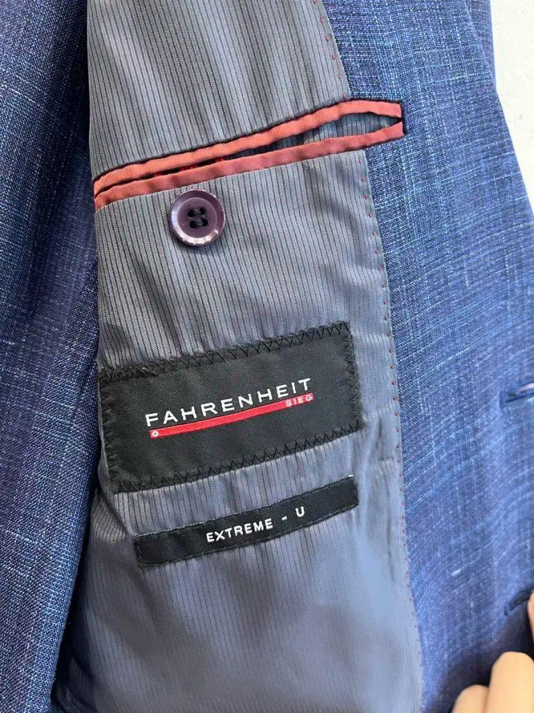 FAHRENHEIT 지이크 로로피아나 원단 정장 자켓 100 4