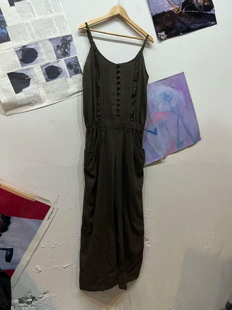 일본빈티지 린넨 블렌디드 점프수트 우먼즈 2