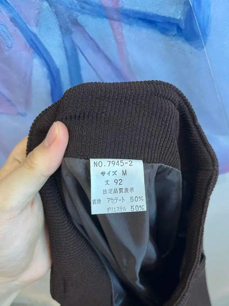 made in japan 골지 포켓 롱스커트 26 5