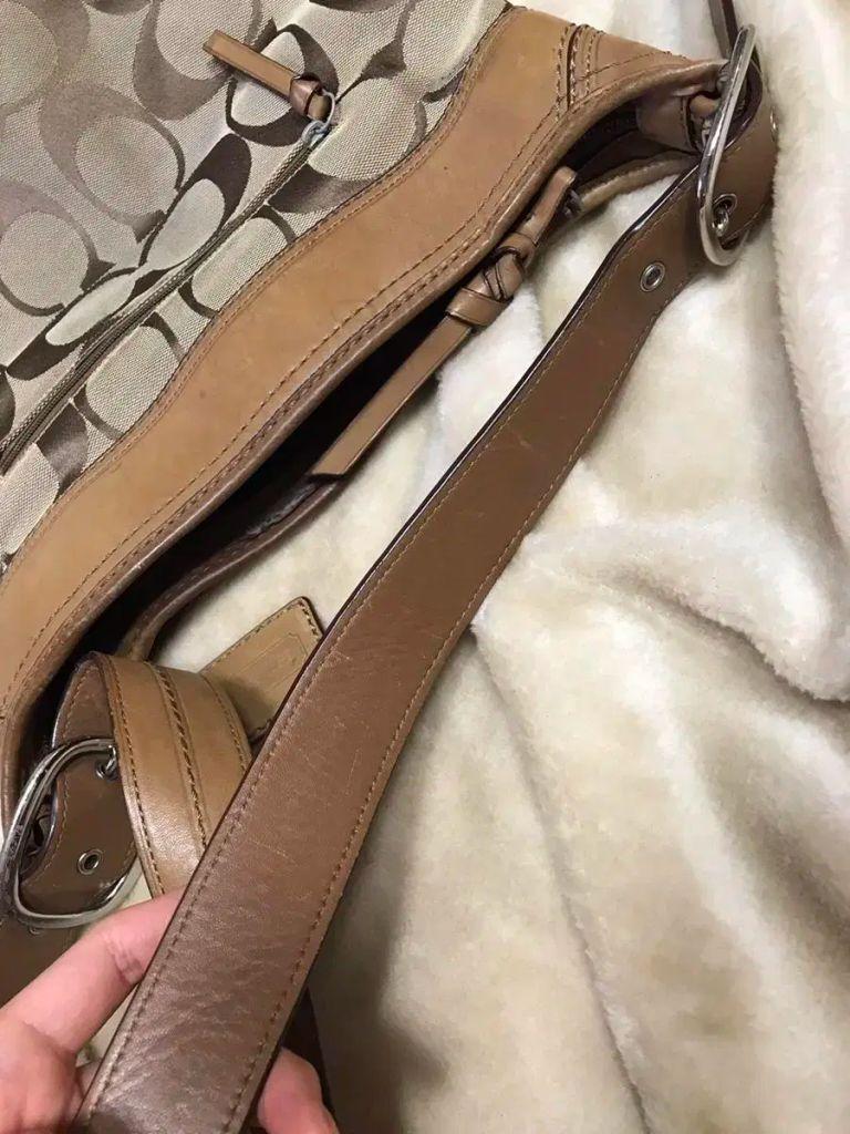 빈티지 코치 래더 버킷백 3