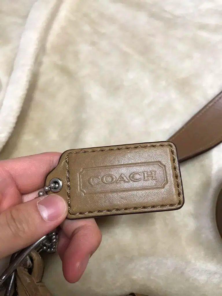 빈티지 코치 래더 버킷백 4